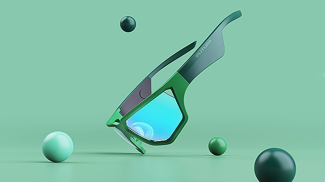深圳工业设计公司未来设计案例-蓝牙眼镜